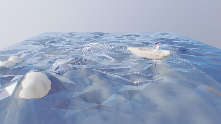 Sailing On Bones 3D Model