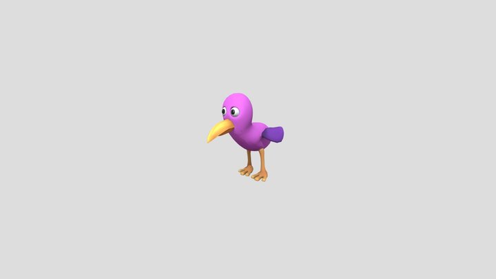 Opila Bird 3D Model