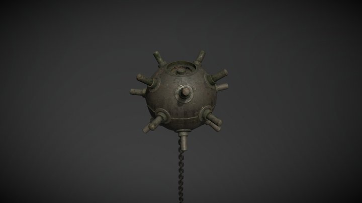 NMcKee_UnderSea Mine 3D Model