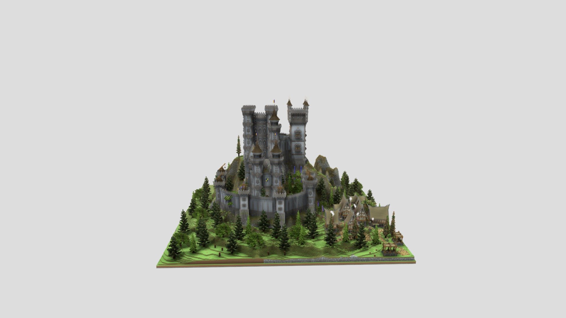 Medieval Empire Village Spawn - 370x370 - 3D model by Senior Studios ...