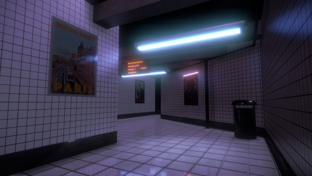 Metro/Subway Station Interior