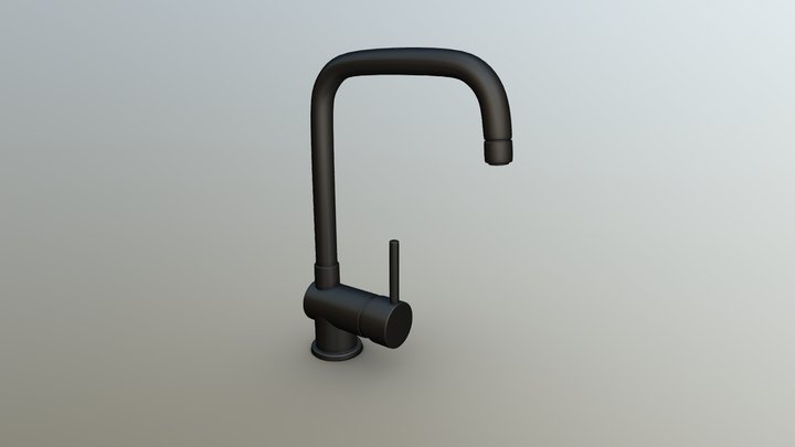 Single-handle faucet 3D Model