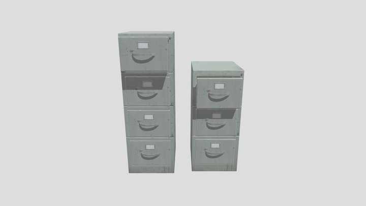 cabinet, 3D Model