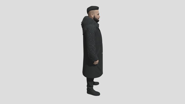 Man with Jacket by Tripo – Kostenloses 3D-Modell STL
