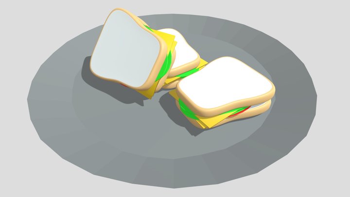 sandwich 3D Model