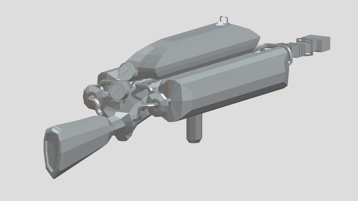 Nuclear Raygun 3D Model