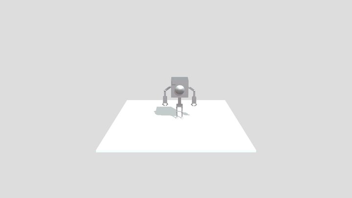 Robot stap cyclus 3D Model