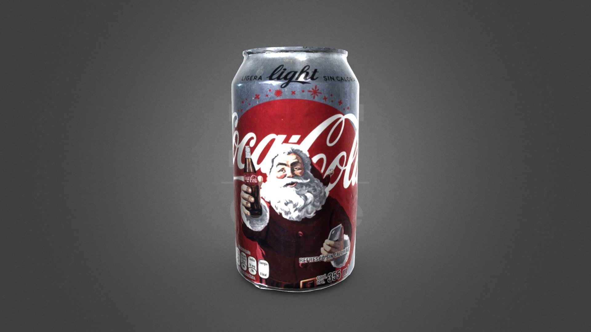 Spanish Diet Coke Can - 3D model by FIUonline [14f9b8d] - Sketchfab