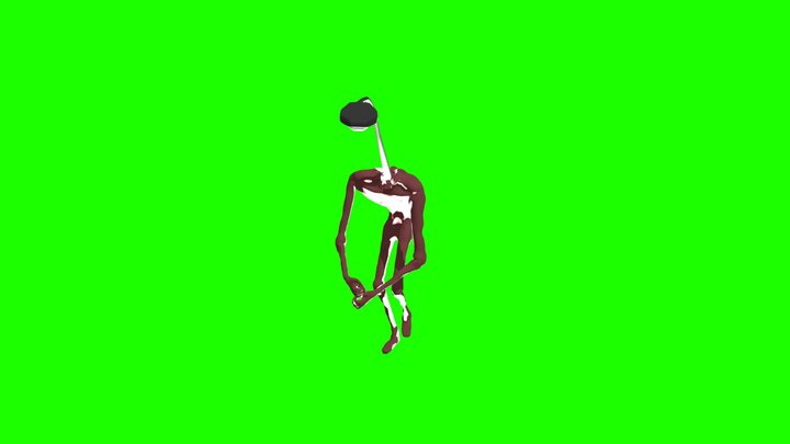 Great Sword Jump Attack 3D Model