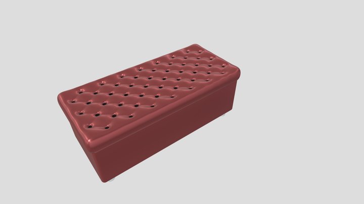 Chestfied Sofa 3D Model