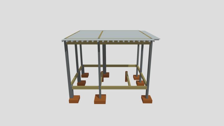 Projeto Estrutural Casa de Transformador-ProjCom 3D Model