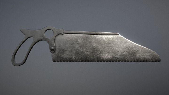 Surgical Saw 3D Model