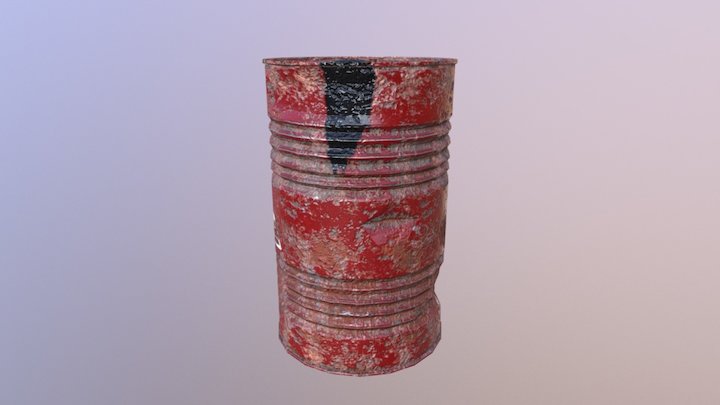Barrel 3D Model