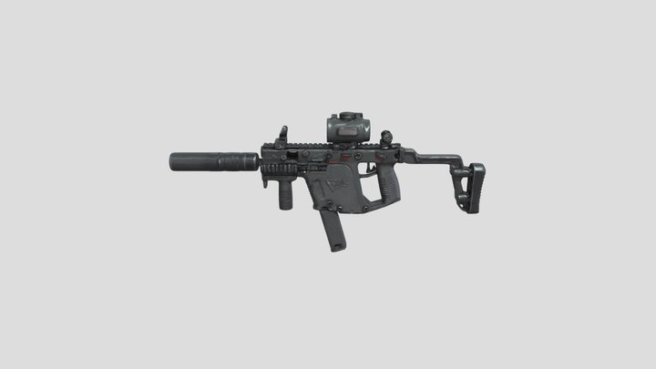 Kriss Vector SMG 3D Model