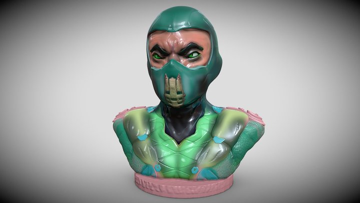 Reptile Ninja Bust