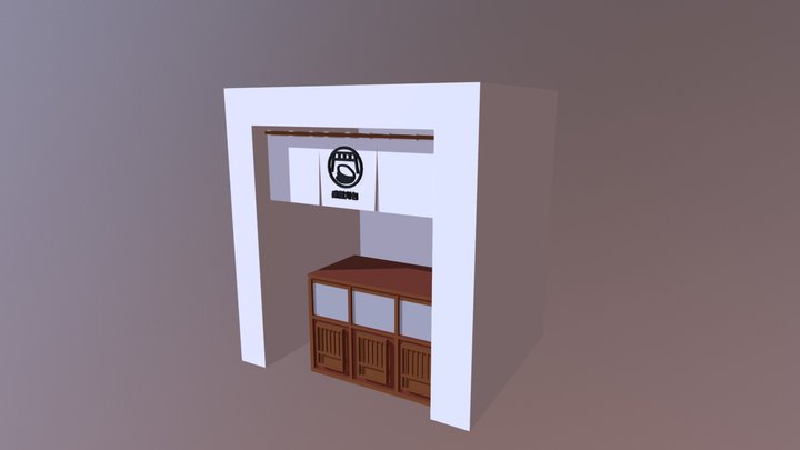 Brand Shop-Mid 3D Model