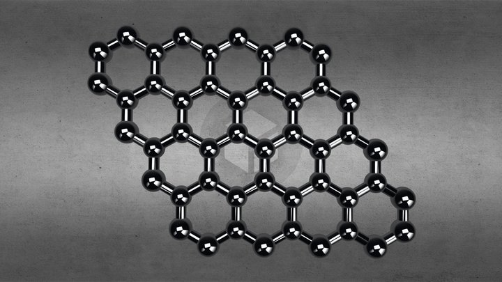 Graphene 3D Model