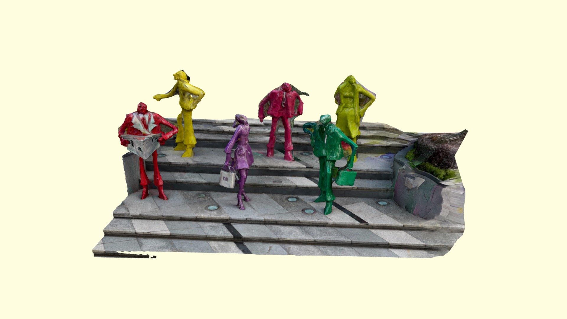 Orchard Ion Statues