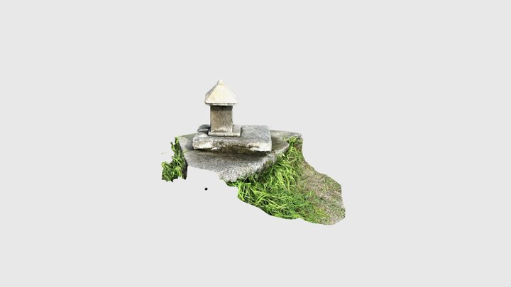 板良敷 ほこら 3D Model