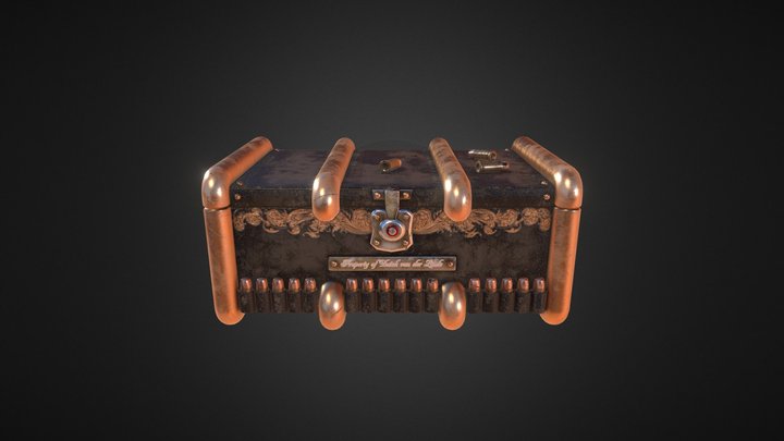 Red Dead Redemption 2 Chest 3D Model