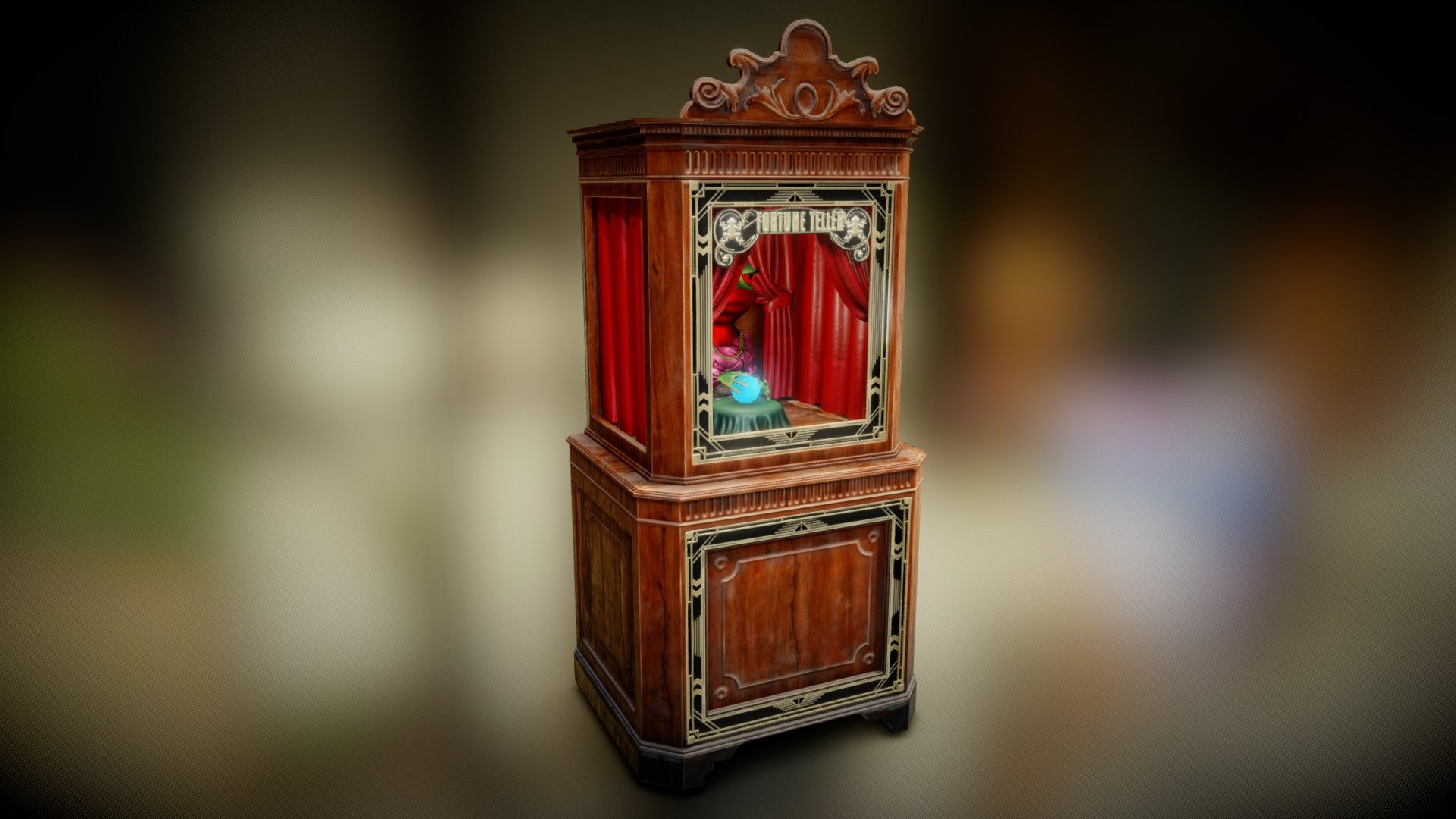 fortuneteller3 - 3D model by marckeeling [1502966] - Sketchfab