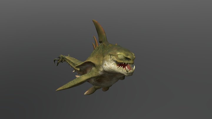 Sea Creature Animations 3D Model