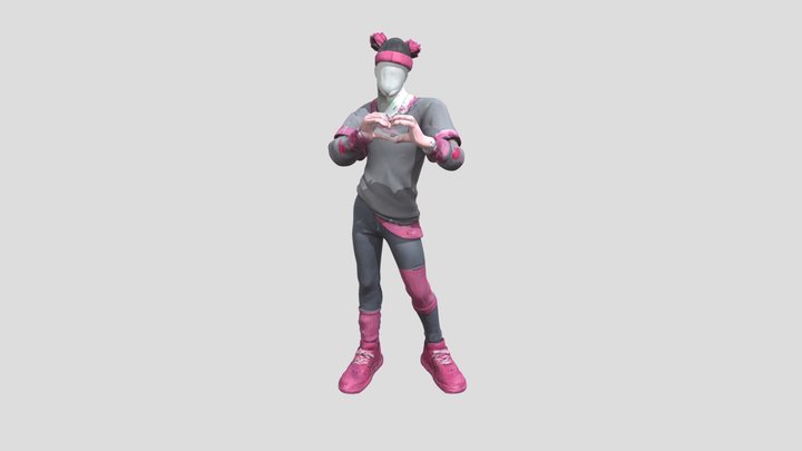 Heartfelt Gesture 3D Model