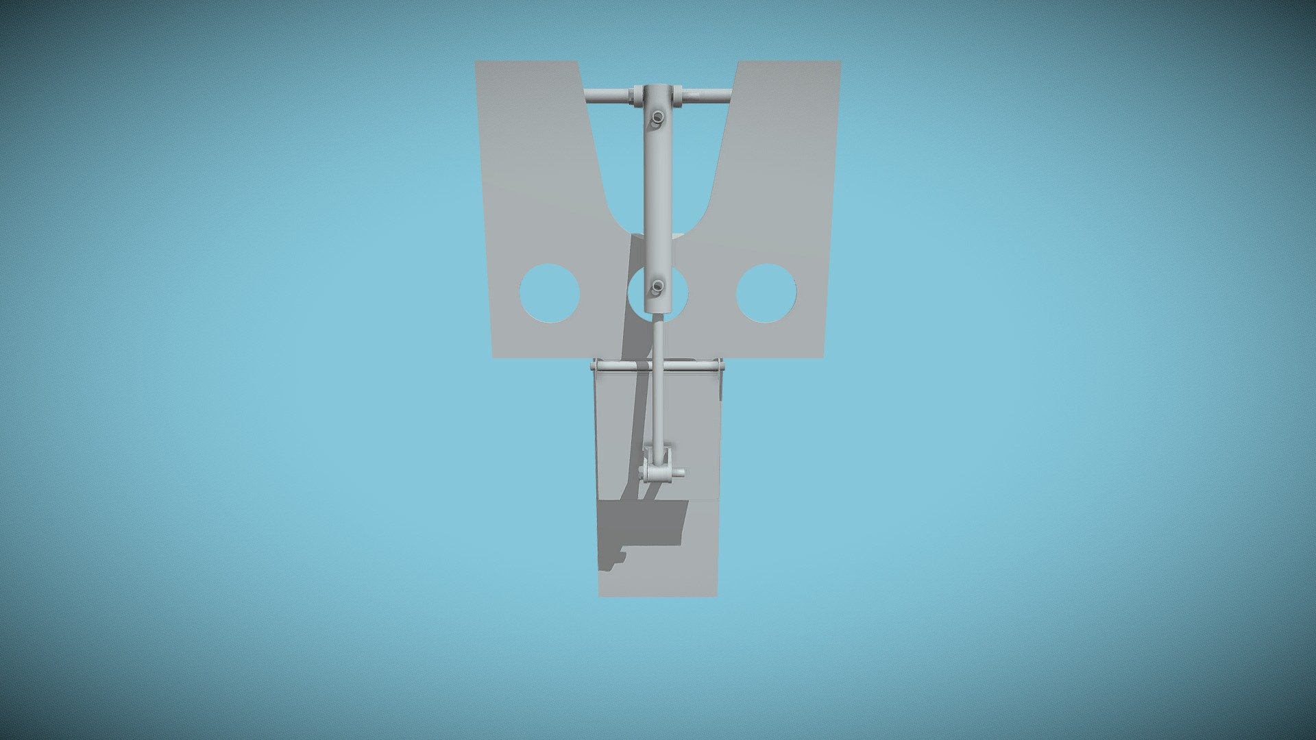 Boîtier de camera de recul pour dameuse — Sketchfab embed 3D viewer