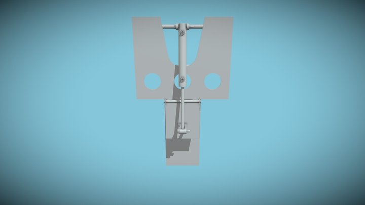Boîtier de camera de recul pour dameuse 3D Model