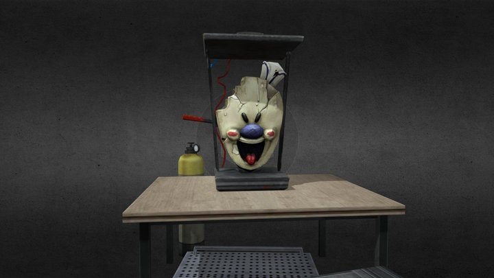 IS8/Ice Scream 8 Rod Room Mask Thingy 3D Model