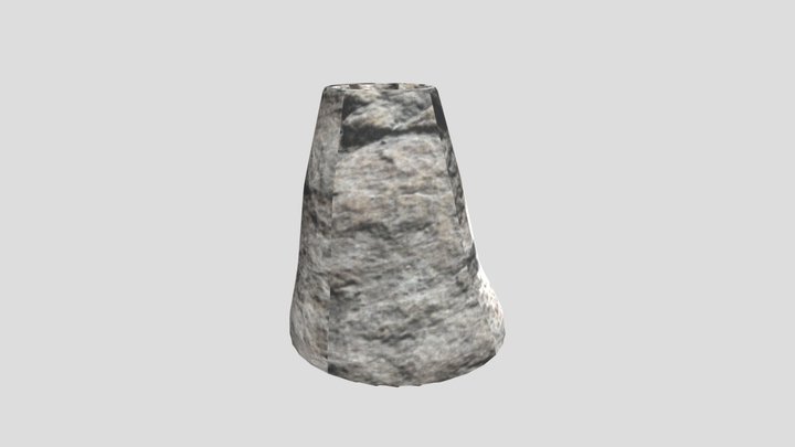 Volcano Rock 3D Model