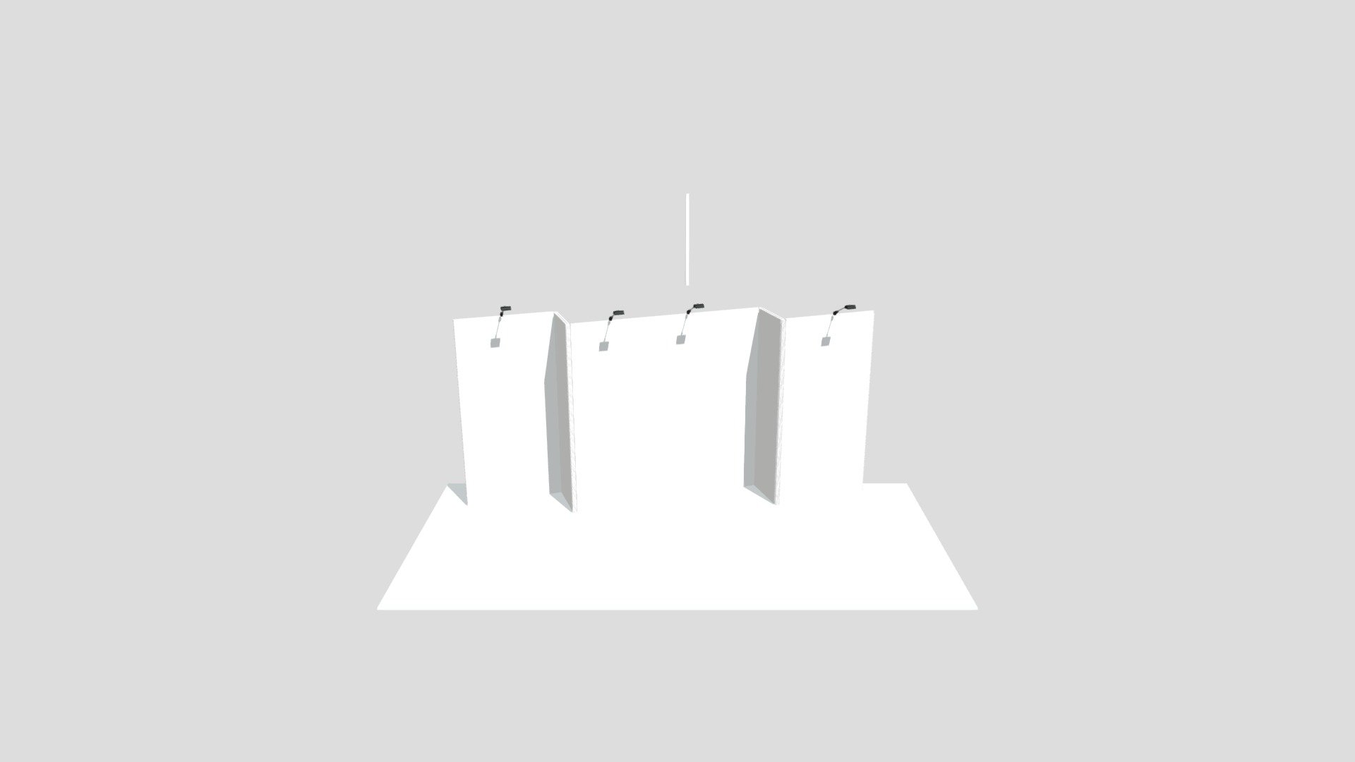 20ft x 10ft Vector Frame Master Backwall Kit 08 - Download Free 3D ...