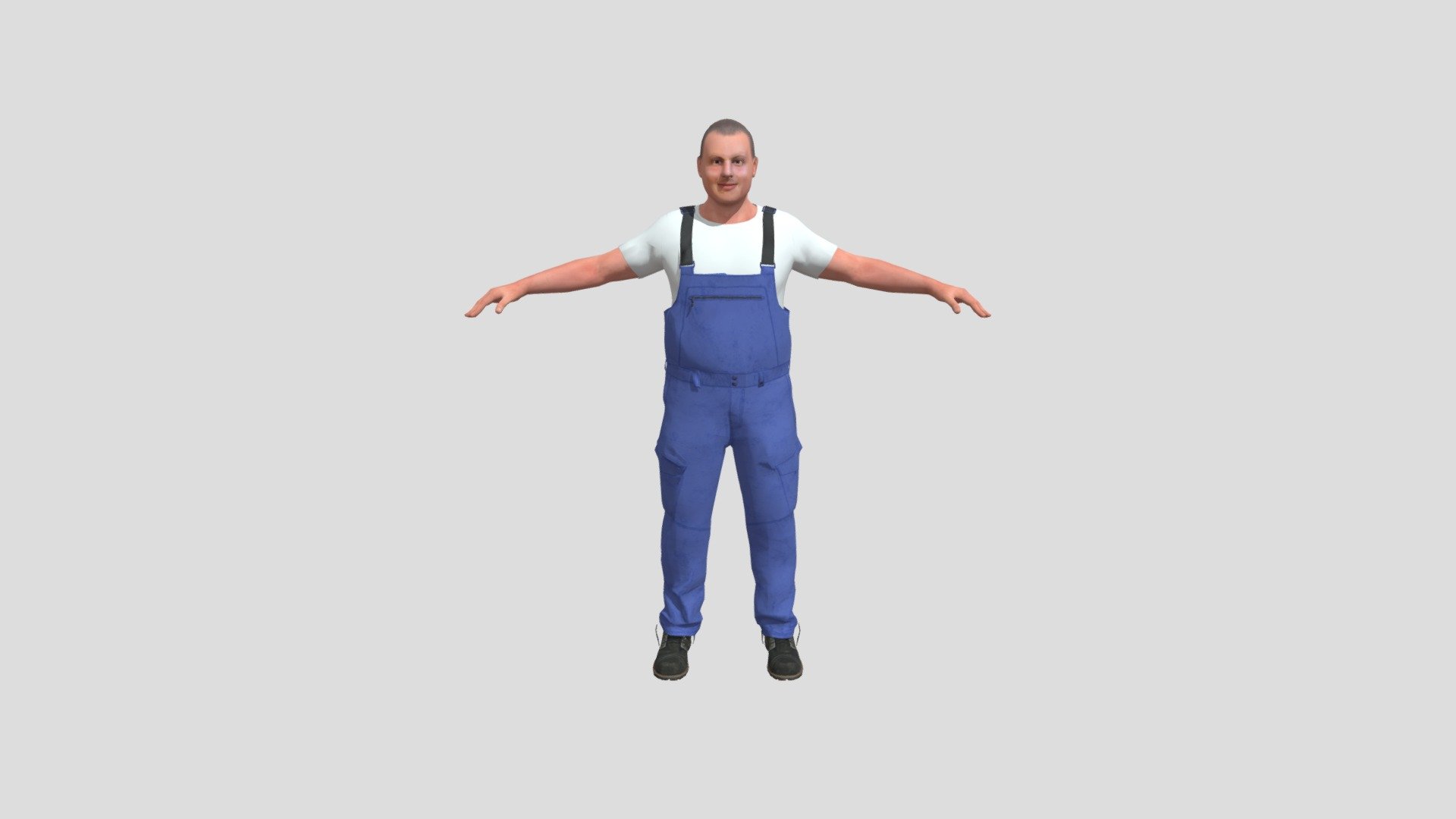 Worker 5 - 3D model by Bazsi1986 [1505d54] - Sketchfab
