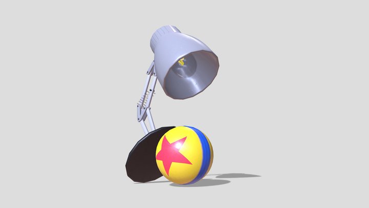 Worldskills 2023 Semi Final Lamp + Ball 3D Model