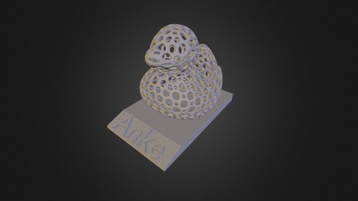 Duck Anke 3D Model