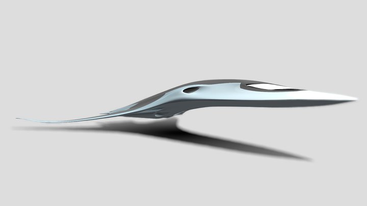 Future Jet 2 3D Model