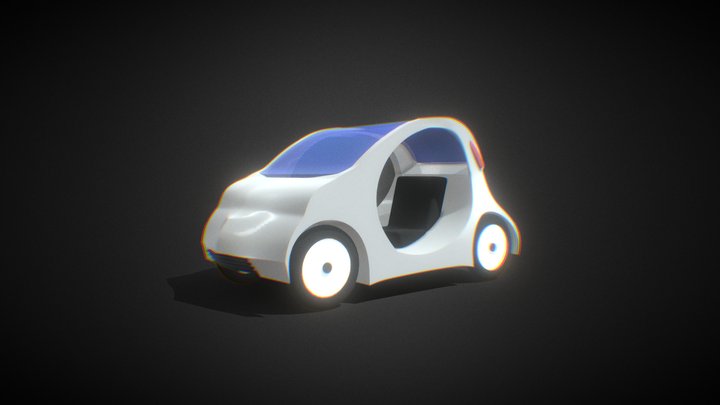 Electric Vehicle 3D Model