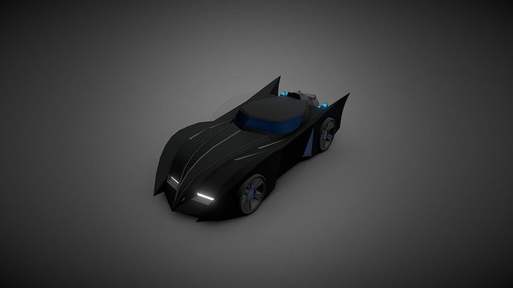 Bat Cruiser V1 3D Model