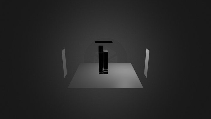 Ruins Stridé+autretour 3D Model
