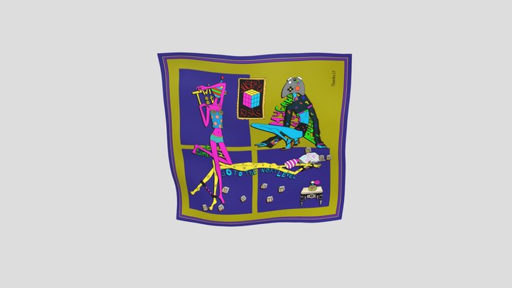 Scarf_game 3D Model