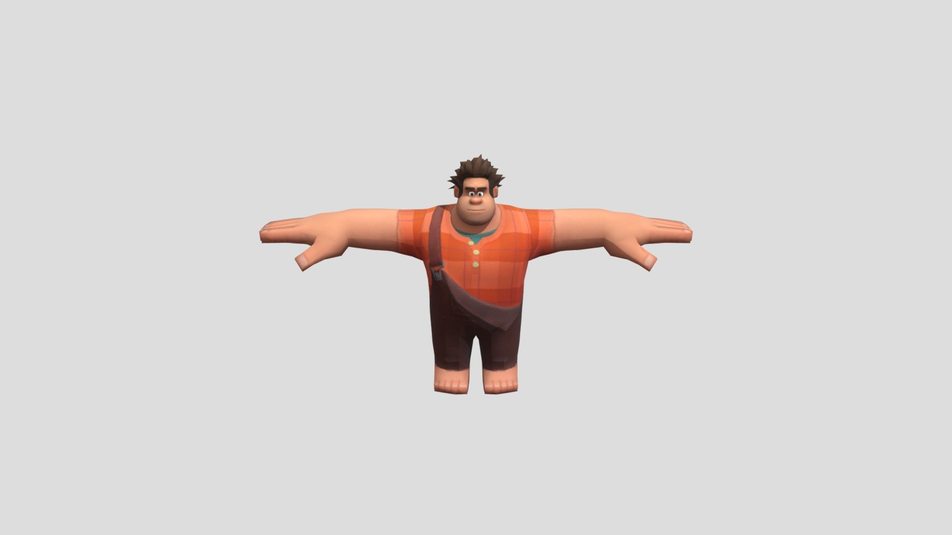 Wreck It Ralph - Download Free 3D model by 3D by Renato👽 (@3dbyrenato ...