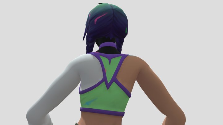 fortnite twerk 3D Model