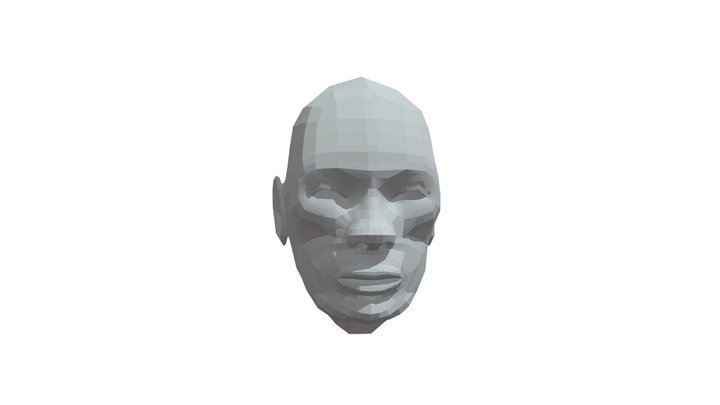 ZaliauskasTempe Head And Face 3D Model