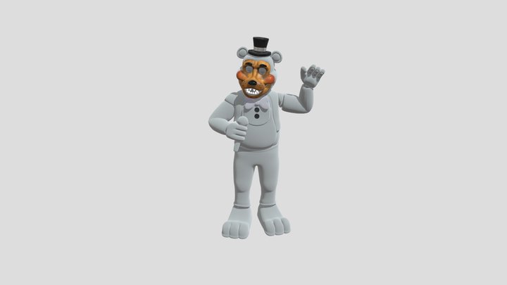 Vintage Freddy 3D Model