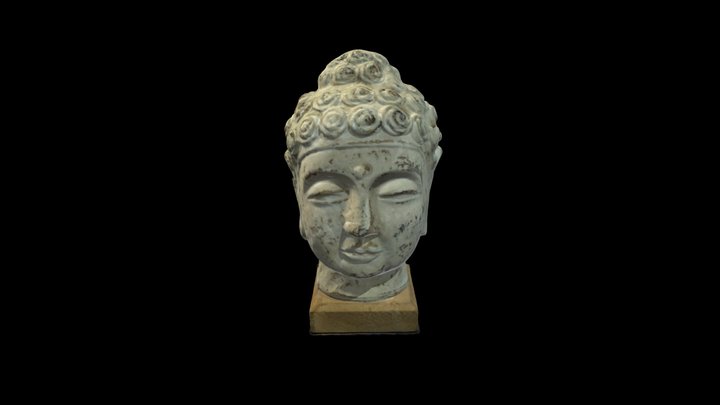 Rapid Scan Test - Distressed Buddha Head 3D Model