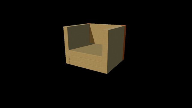 Кресло 3D Model