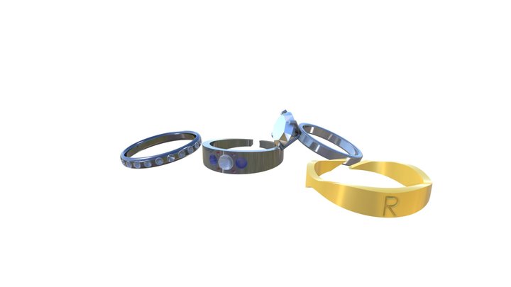 Rings 3D Model