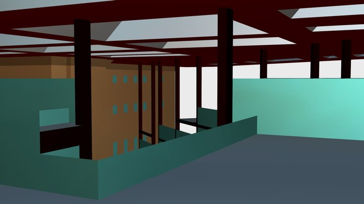 Ampliación del Centro de Artes Reina Sofía 3D Model