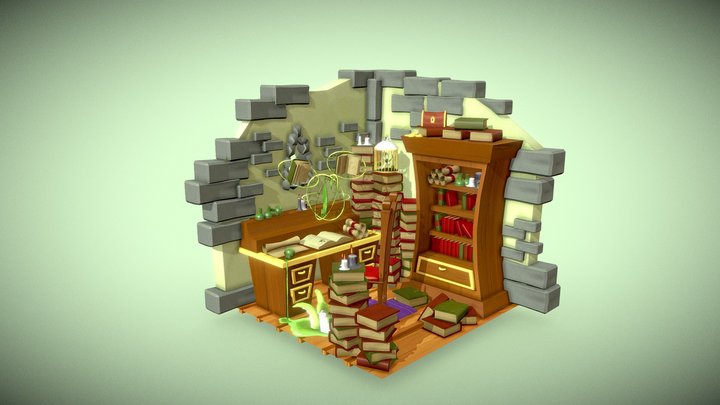royal arcanist 3D Model