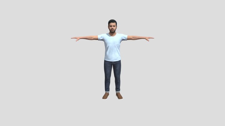 Rohit Sharma (Indian cricketer) 3D Model